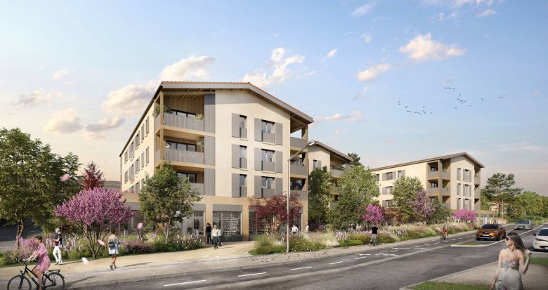 Achat / Vente immobilier neuf Sain-Bel à 500 mètres de la gare (69210) - Réf. 12454