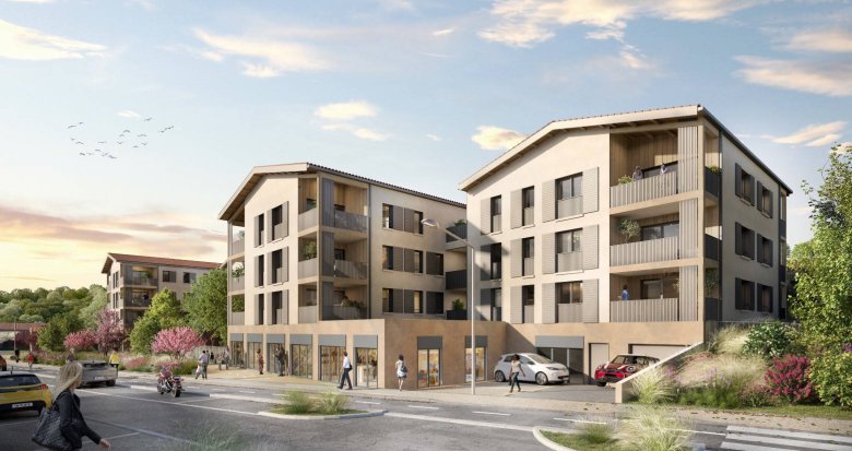 Achat / Vente immobilier neuf Sain-Bel à 500 mètres de la gare (69210) - Réf. 12454