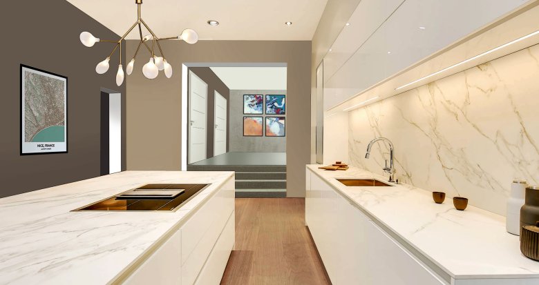 Achat / Vente immobilier neuf Saint-Cyr-au-Mont-d’Or rénovation aux portes de Lyon (69450) - Réf. 8358