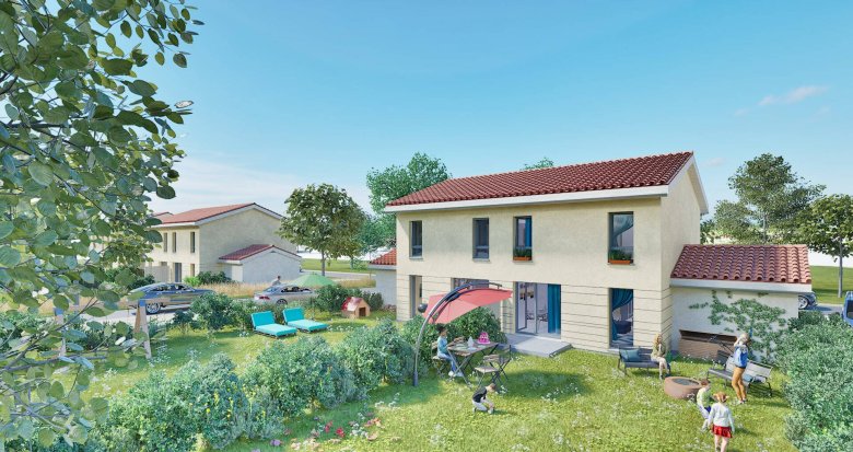 Achat / Vente immobilier neuf Saint-Georges-de-Reneins proche du centre-bourg (69830) - Réf. 12593