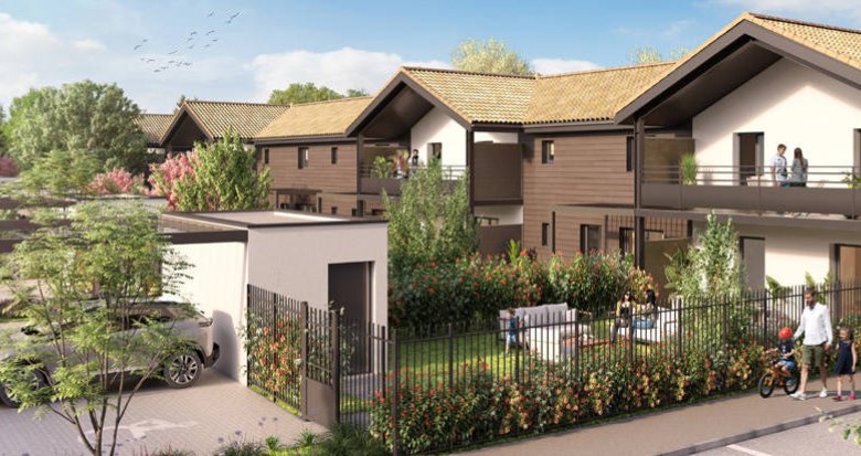 Achat / Vente immobilier neuf Saint-Pierre-de-Chandieu à 500m du coeur de ville (69780) - Réf. 6895