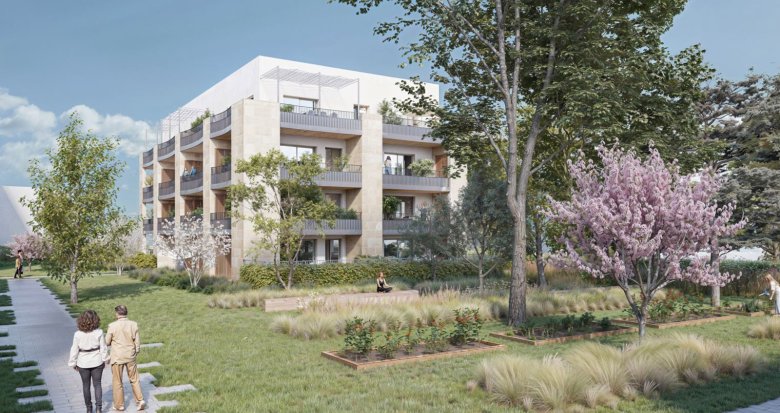 Achat / Vente immobilier neuf Sainte-Foy-lès-Lyon à 10 min à pied du Vallon des Sources (69110) - Réf. 13022