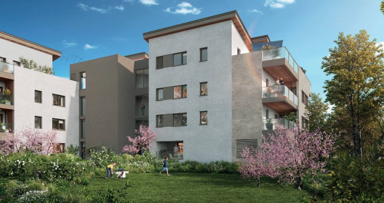 Achat / Vente immobilier neuf Sainte-Foy-lès-Lyon en lisière de Lyon 5ème (69110) - Réf. 8643