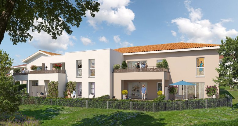 Achat / Vente immobilier neuf Savigny à 7 min de la gare (69210) - Réf. 13195