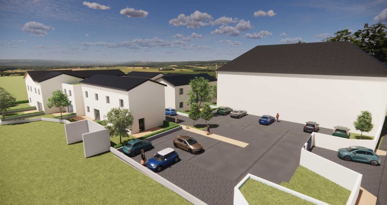 Achat / Vente immobilier neuf Taponas à 600m du centre de Belleville-en-Beaujolais (69220) - Réf. 8245