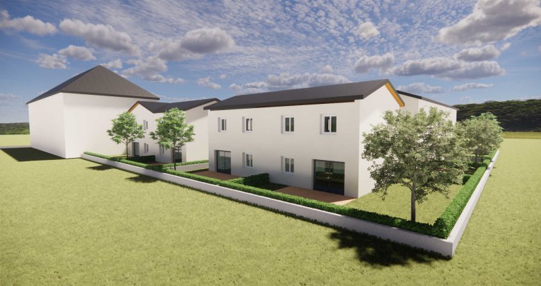 Achat / Vente immobilier neuf Taponas à 600m du centre de Belleville-en-Beaujolais (69220) - Réf. 8245