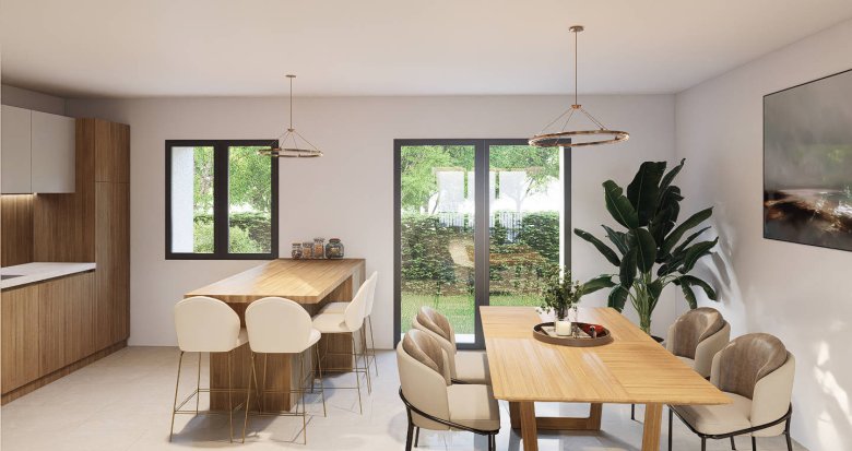 Achat / Vente immobilier neuf Ternay maisons neuves à 25min en voiture de Lyon (69360) - Réf. 12440