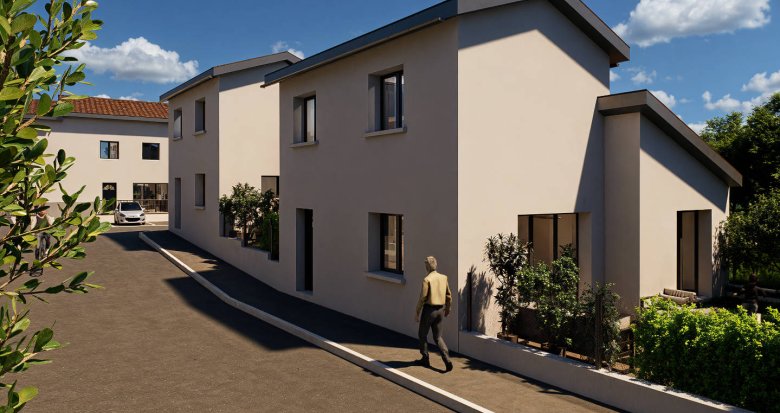 Achat / Vente immobilier neuf Ternay maisons neuves à 25min en voiture de Lyon (69360) - Réf. 12440