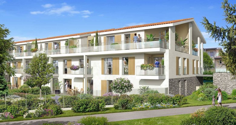 Achat / Vente immobilier neuf Ternay proche commodités et bords du Rhône (69360) - Réf. 7927