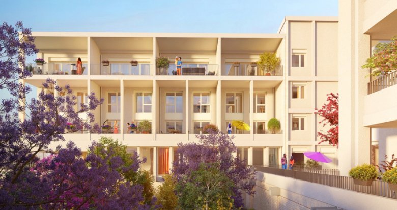 Achat / Vente immobilier neuf Vaulx-en-Velin village proche futur tramway T9 (69120) - Réf. 9503