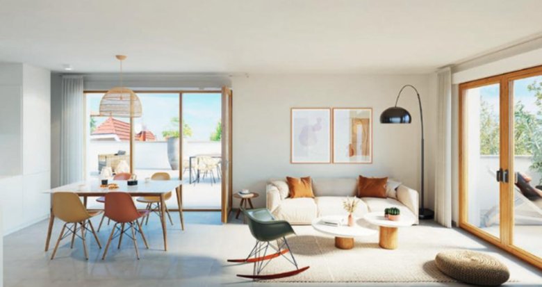 Achat / Vente immobilier neuf Vénissieux à 20 min de Bellecour en métro D (69200) - Réf. 13026