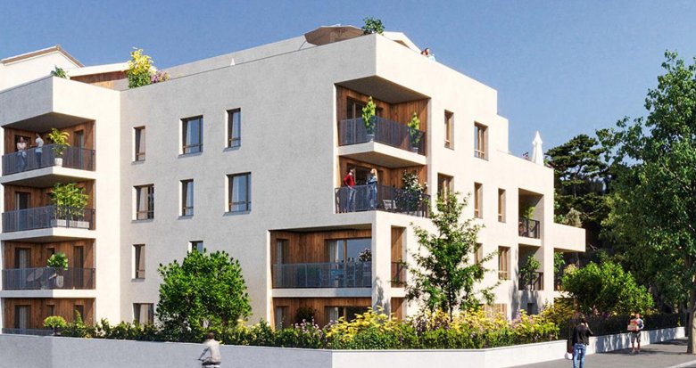 Achat / Vente immobilier neuf Vénissieux à 20 min de Bellecour en métro D (69200) - Réf. 13026