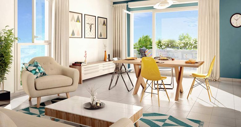 Achat / Vente immobilier neuf Vénissieux à environ 500m du métro D (69200) - Réf. 8627