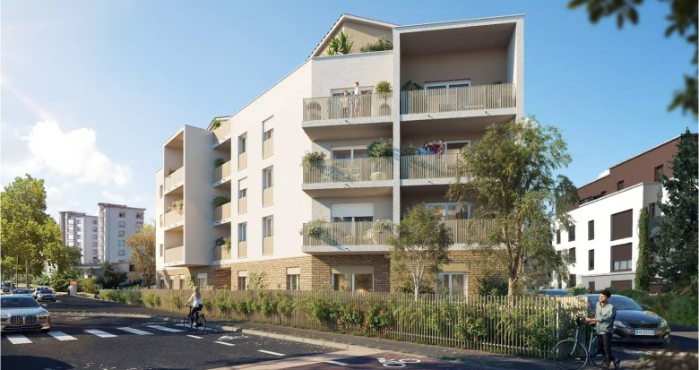 Achat / Vente immobilier neuf Vénissieux au pied du métro Parilly (69200) - Réf. 13444