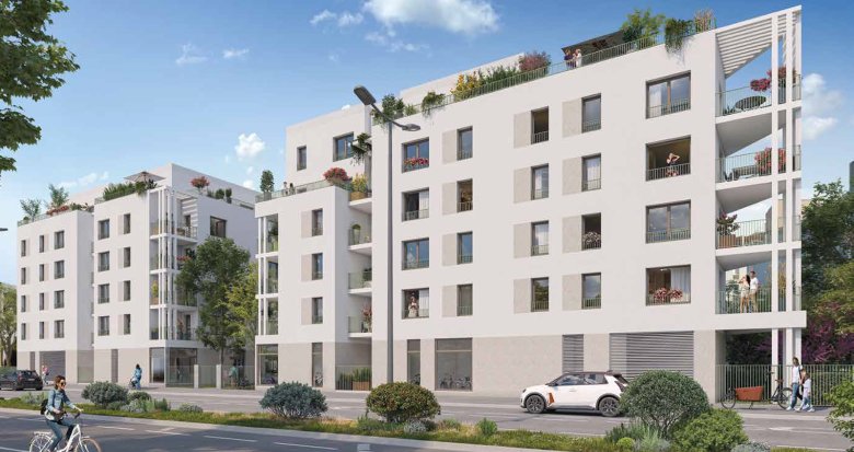 Achat / Vente immobilier neuf Vénissieux Moulin à Vent à deux pas des tram T4 et T6 (69200) - Réf. 12906
