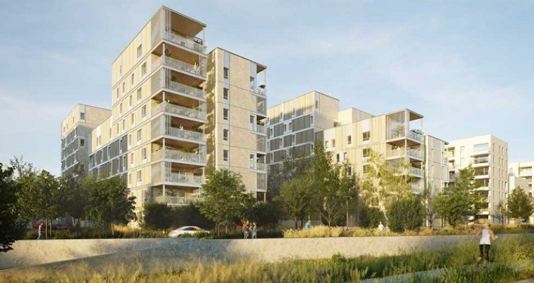 Achat / Vente immobilier neuf Vénissieux quartier Grand Parilly (69200) - Réf. 5891