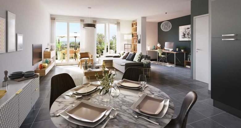 Achat / Vente immobilier neuf Vénissieux quartier Grand Parilly (69200) - Réf. 5891