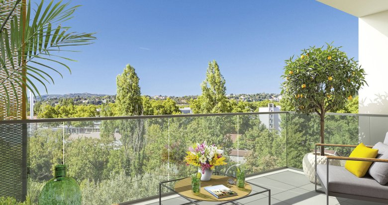 Achat / Vente immobilier neuf Villeurbanne à 15 min de Part-Dieu en tramway T1 (69100) - Réf. 12624