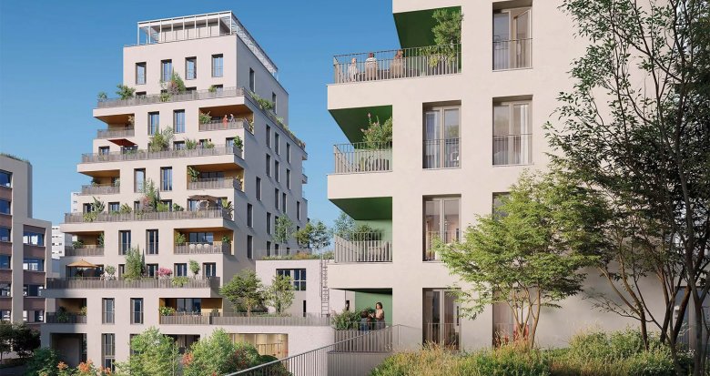 Achat / Vente immobilier neuf Villeurbanne à 3 minutes à pied du métro A et du tramway T6 (69100) - Réf. 12752
