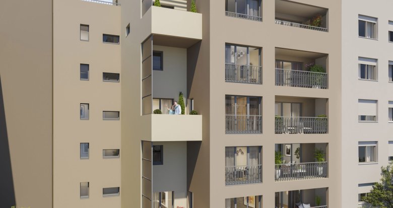 Achat / Vente immobilier neuf Villeurbanne proche des transports (69100) - Réf. 6750