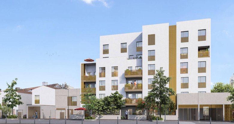 Achat / Vente immobilier neuf Villeurbanne proche du Parc Nathalie Gauthier (69100) - Réf. 7130