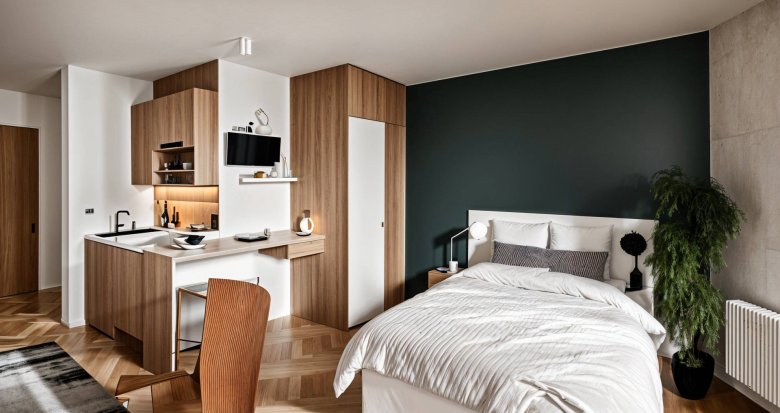 Achat / Vente immobilier neuf Villeurbanne résidence étudiante à 200 mètres du tram T6 (69100) - Réf. 12460