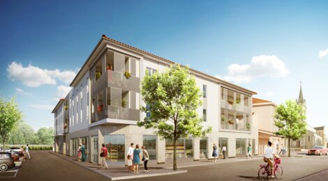 Programme immobilier neuf UNI'Q - Quincieux : Résidence T2–T4 avec norme RT 2012 et cadre verdoyant près de la Saône (69650) - Référence : 1455