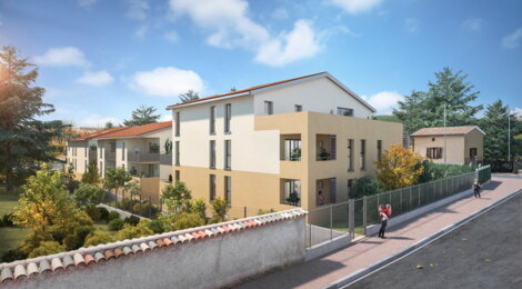Programme immobilier neuf L'Ansa - Anse appartements neufs près du parc de la Roseraie (69480) - Référence : 17595