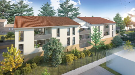 Programme immobilier neuf L'Ansa - Anse appartements neufs près du parc de la Roseraie (69480) - Référence : 17595