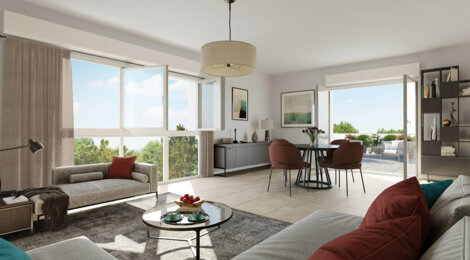Programme immobilier neuf Le Clos du Marverand - Arnas : Résidence T2–T5 avec cadre verdoyant et confort optimisé proche des espaces naturels (69400) - Référence : 4936