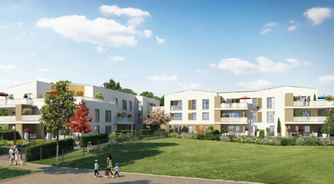 Programme immobilier neuf Le Clos du Marverand - Arnas : Résidence T2–T5 avec cadre verdoyant et confort optimisé proche des espaces naturels (69400) - Référence : 4936