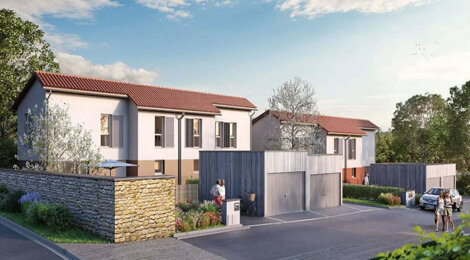 Programme immobilier neuf LES NATURELLES - Bagnols : Résidence T4–T5 avec espaces verts et double exposition dans un cadre viticole (69620) - Référence : 3607