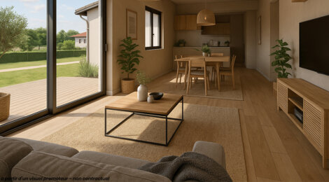 Programme immobilier neuf CENTRE VILLAGE - APPARTEMENTS - Bessenay  proche de la gare de  L’Arbresle (69690) - Référence : 13601