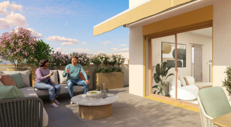 Programme immobilier neuf KAOLIN - Bron à proximité du parc Rosa Parks (69500) - Référence : 17207