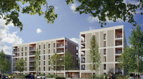 Programme immobilier neuf LA COLLINE - Bron - Bron à proximité en bus de la Part-Dieu (69500) - Référence : 16067