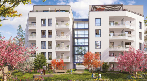 Programme immobilier neuf PRISME - Bron près des écoles commerces et transports (69500) - Référence : 15144