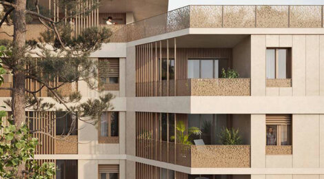 Programme immobilier neuf URBANATURA - Bron quartier de la Clairière à proximité du tram T2 (69500) - Référence : 11867