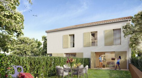 Programme immobilier neuf Les Allées du Chateau - Charly : Résidence T2–T6 avec cadre villageois et confort optimisé proche des commodités (69390) - Référence : 14311