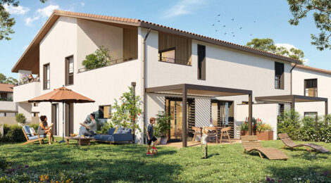 Programme immobilier neuf Arpège - Chasselay centre-bourg à pied et piscine (69380) - Référence : 18551