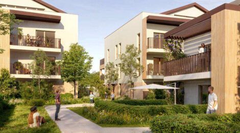 Programme immobilier neuf HARMONIE 2 - Chassieu résidence contemporaine aux portes de Lyon (69680) - Référence : 17972