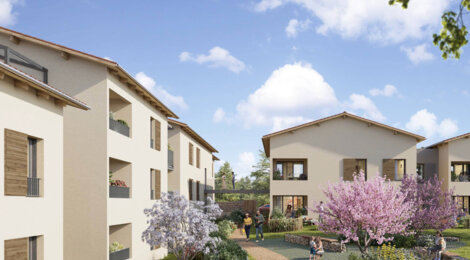 Programme immobilier neuf Ambre - Chessy cité médiévale proche de Lyon (69380) - Référence : 16090