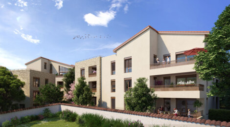 Programme immobilier neuf Les Comptines - Collonges-au-Mont-d'Or : logements neufs T2–T5 proche des transports (69660) - Référence : 15909
