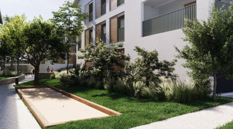 Programme immobilier neuf Communay - Ecrin Vert - Communay  à proximité  du centre-bourg (69360) - Référence : 16034