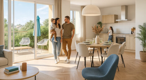 Programme immobilier neuf Communay - Ecrin Vert - Bat C - Communay proche de Lyon en 20 min (69360) - Référence : 16035
