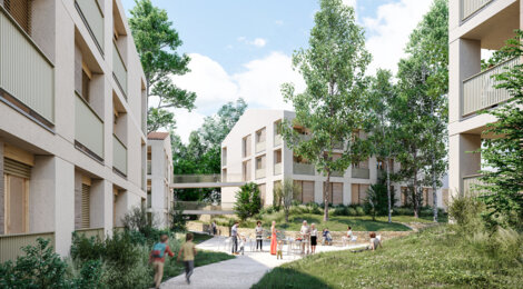 Programme immobilier neuf Communay - Ecrin Vert - Bat C - Communay proche de Lyon en 20 min (69360) - Référence : 16035