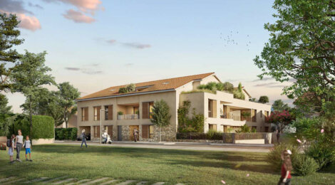 Programme immobilier neuf ESQUISSE - Dardilly à proximité à pied de la gare de Jubin (69570) - Référence : 16083