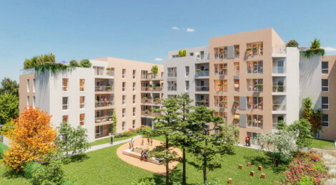 Programme immobilier neuf Décibel - Décines-Charpieu proche centre et tram T3 vers Part-Dieu (69150) - Référence : 16079