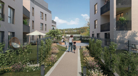 Programme immobilier neuf Esprits Fontaines - Fontaine-sur-Saône entre Lyon et quais de Saône (69270) - Référence : 18391