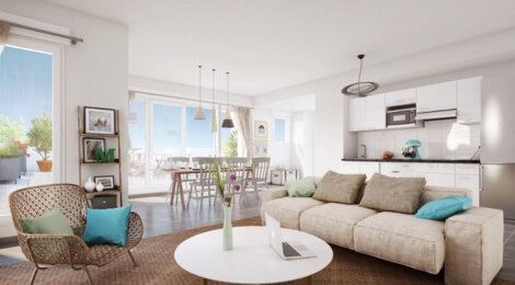 Programme immobilier neuf VERT FONTAINES - Fontaines-Saint-Martin : résidences neuves T2-T4 duplex dans un écrin vert près de Lyon (69270) - Référence : 3191