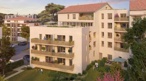 Programme immobilier neuf Millésime - Fontaines-sur-Saône aux portes du Parc de la Tête d’Or en 30 min (69270) - Référence : 16058